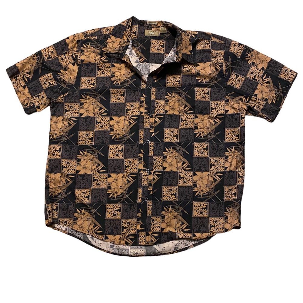 ✌🏻 2 for $20 mens short sleeve Hawaiian print shirt by Natural Issue XXL
